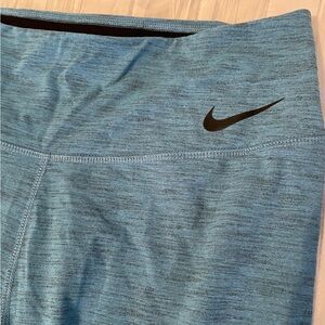 Blue Nike leggings